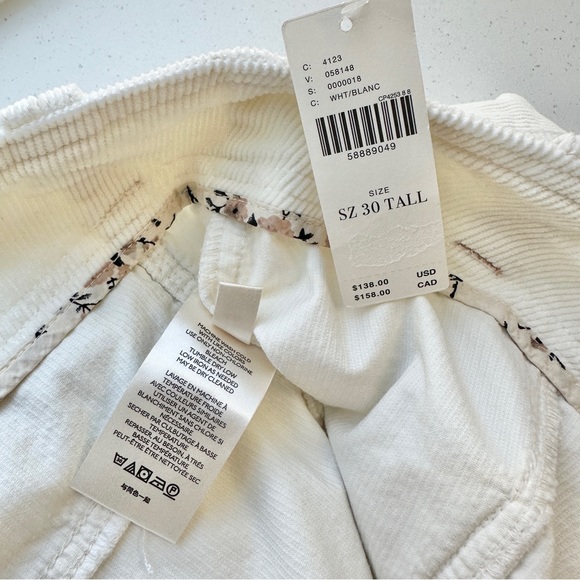 ANTHROPOLOGIE Pilcro Slim Corduroy Cargo Pants - Picture 13 of 14